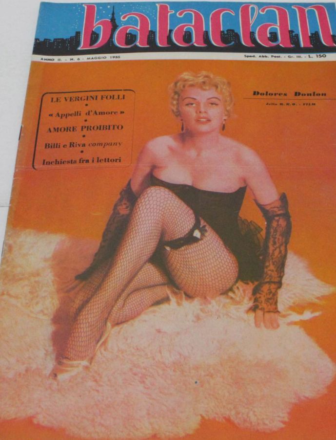 BATACLAN magazine side cover Issue 6  May 1955