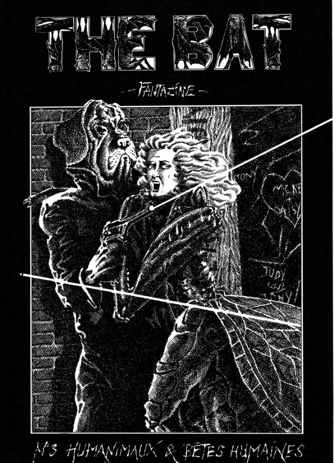 BAT magazine cover Issue 3  Never published   