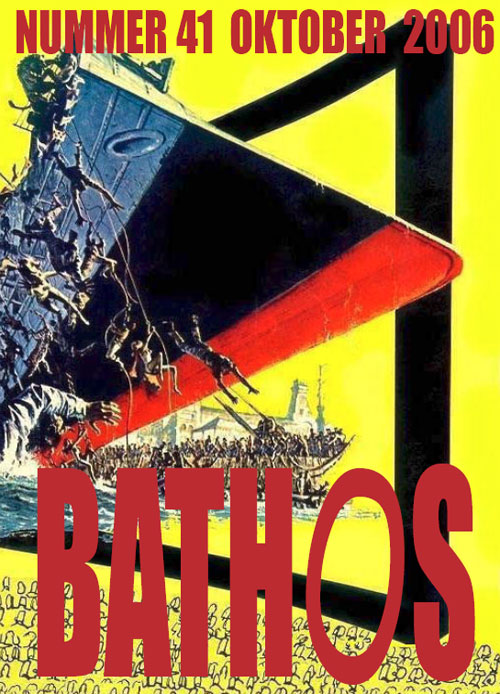 BATHOS magazine cover Issue 41 April 2006