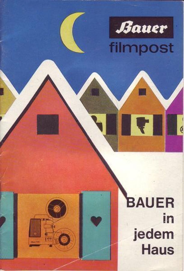 BAUER FILMPOST magazine side cover Issue 39   1962