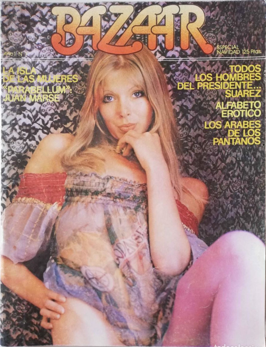 BAZAAR magazine cover Issue 1   1977