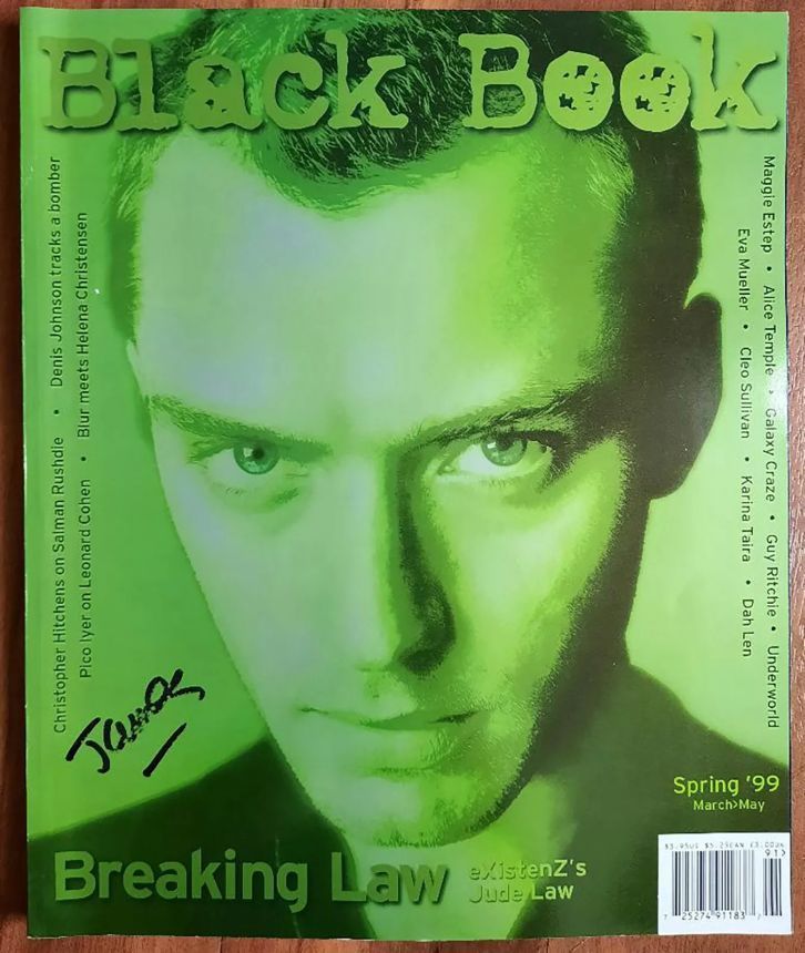 BLACK BOOK magazine cover Spring 1999