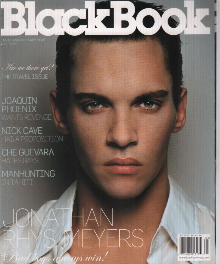 BLACK BOOK magazine cover  May 2006