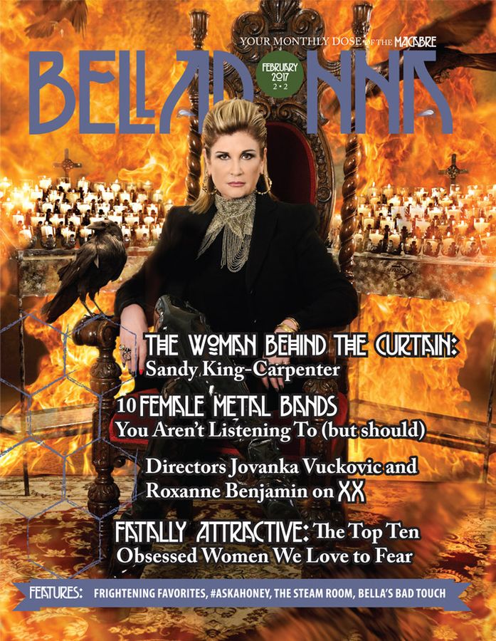 BELLADONNA magazine side cover February 2017