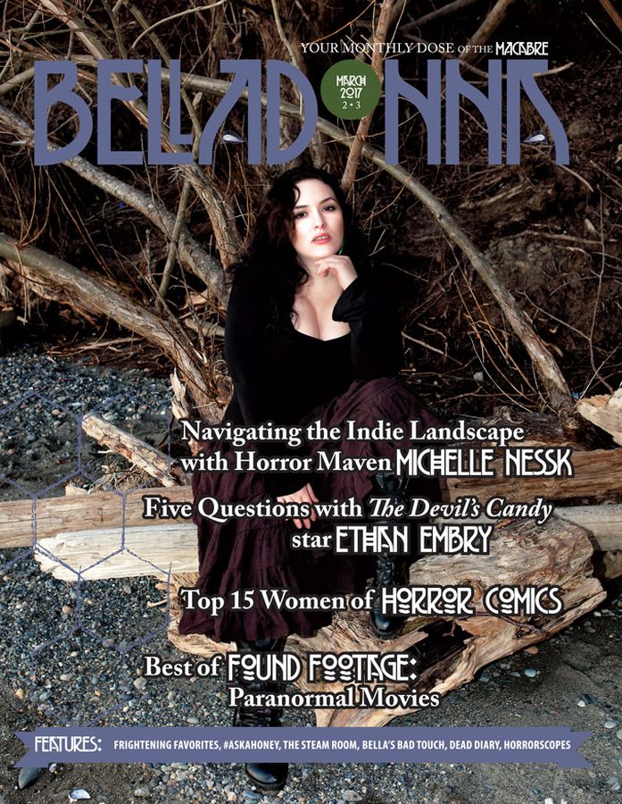 BELLADONNA magazine side cover March 2017