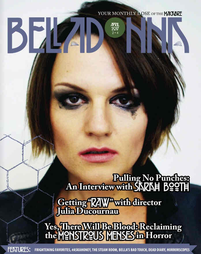 BELLADONNA magazine side cover April 2017