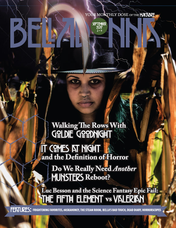 BELLADONNA magazine side cover  September 2017