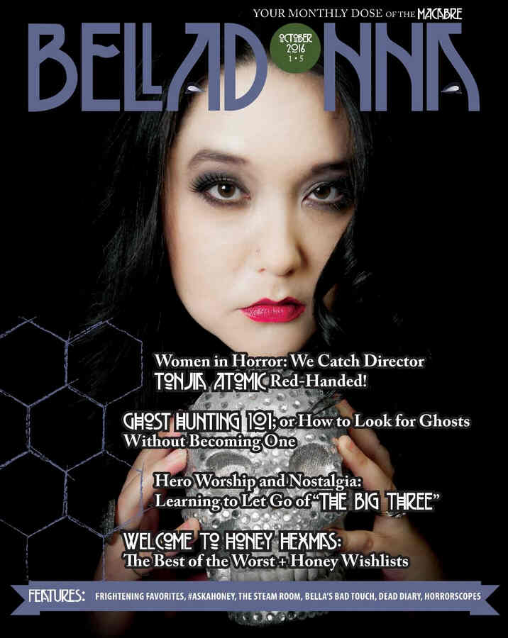 BELLADONNA magazine side cover Issue 5 October 2016