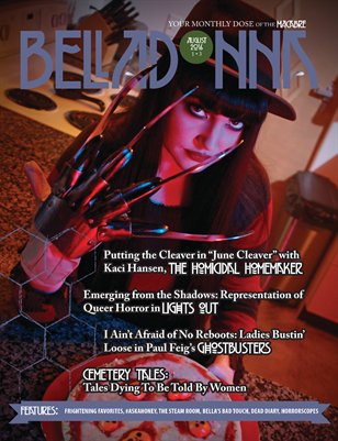 BELLADONNA magazine side cover Issue 3 August 2016