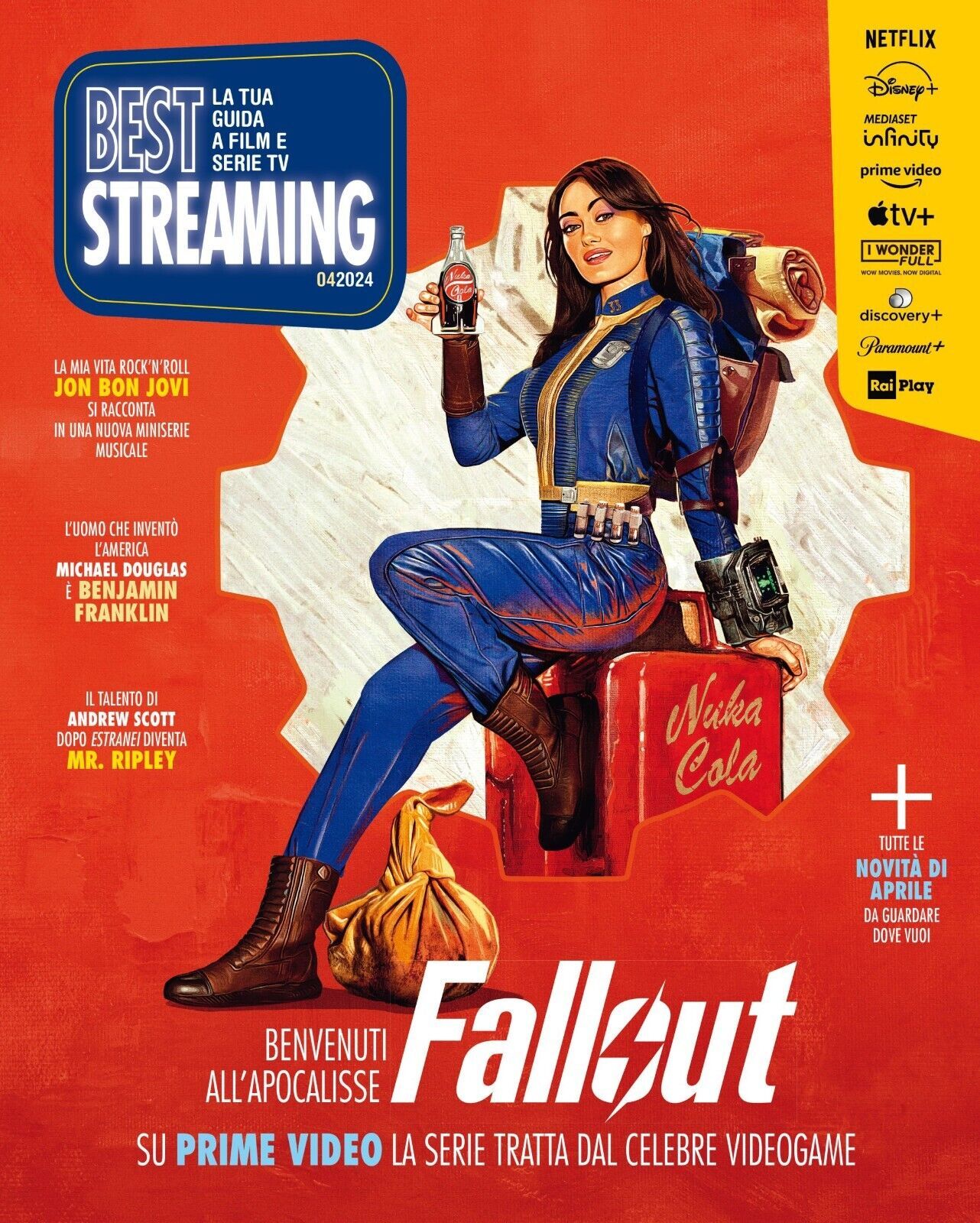 BEST STREAMING magazine cover  April 2024