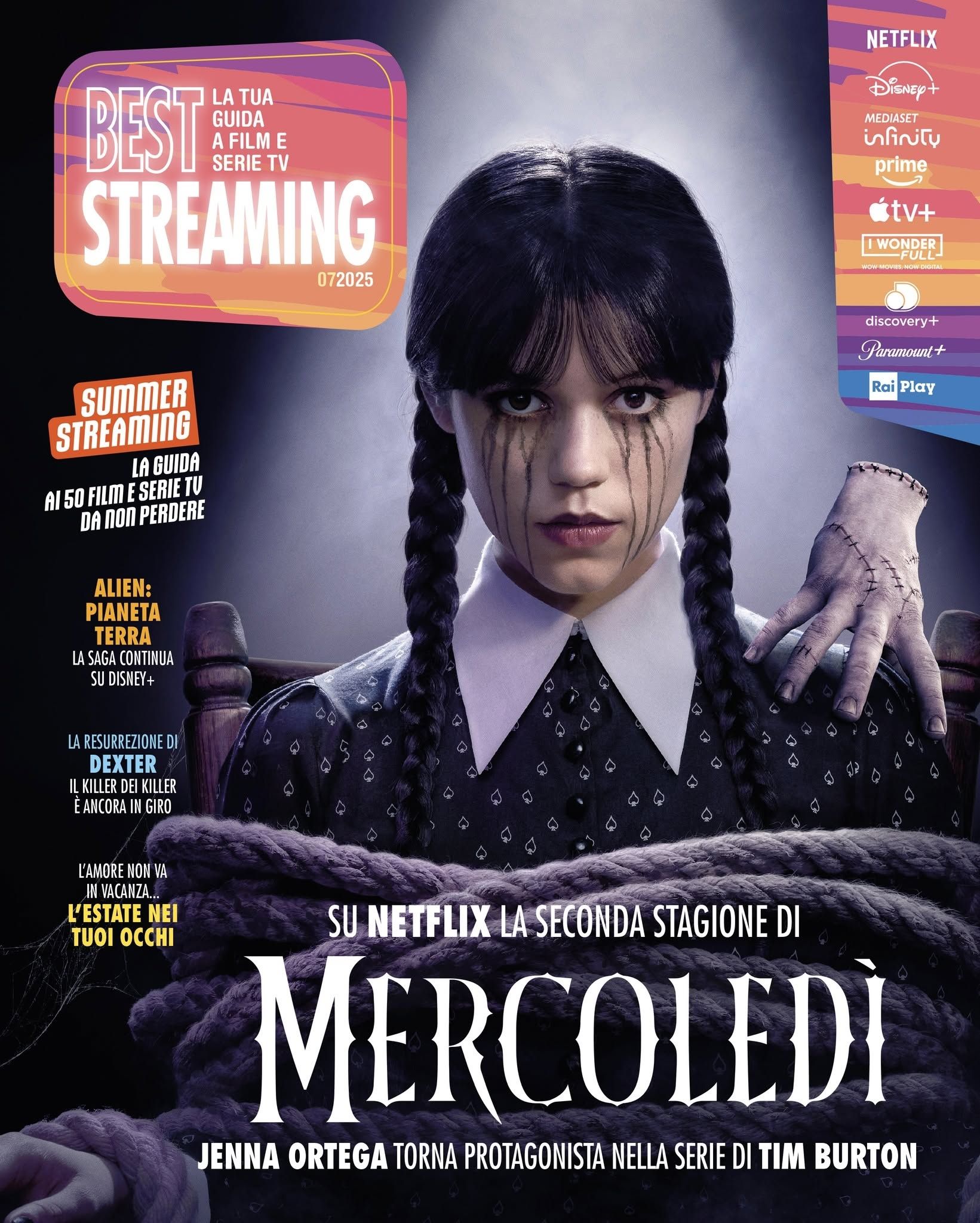 BEST STREAMING magazine cover  July 2025