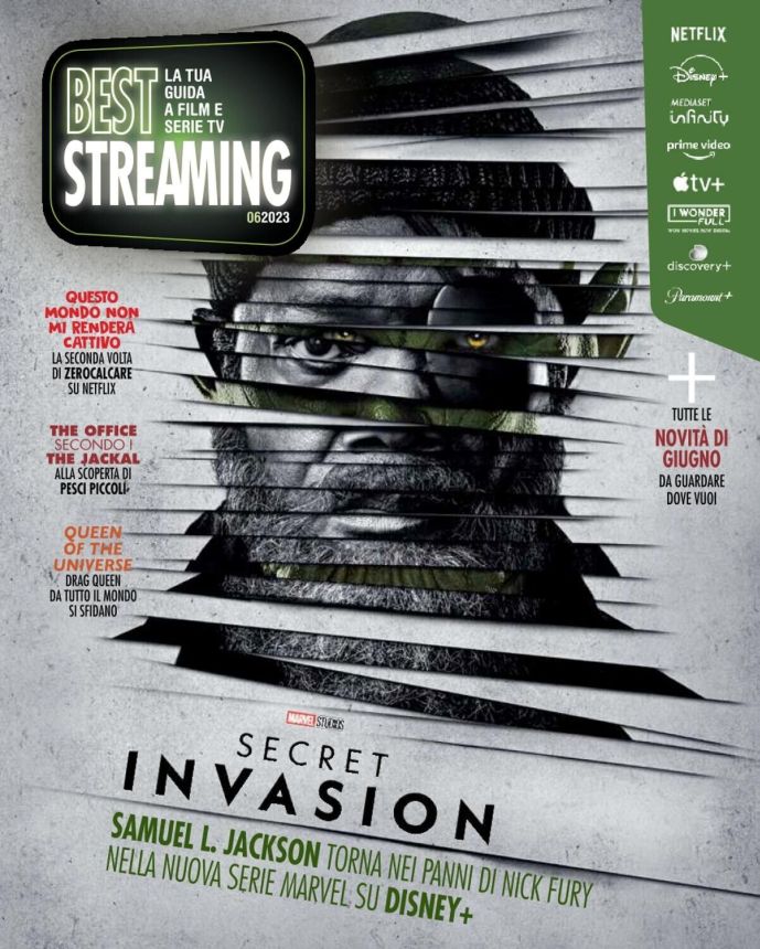 BEST STREAMING magazine side cover  June 2023