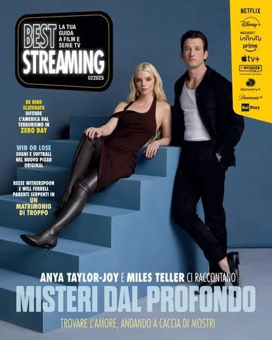 BEST STREAMING magazine side cover  February 2025