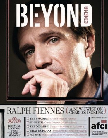 BEYOND CINEMA magazine cover Issue 5 November 2013
