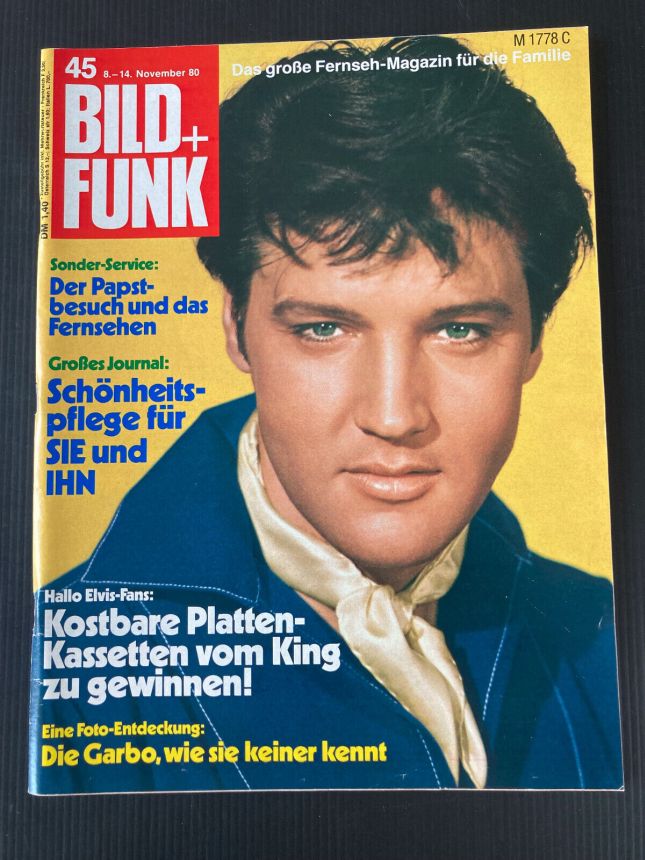 BILD UND FUNK magazine side cover Issue 45 8 November 1980
