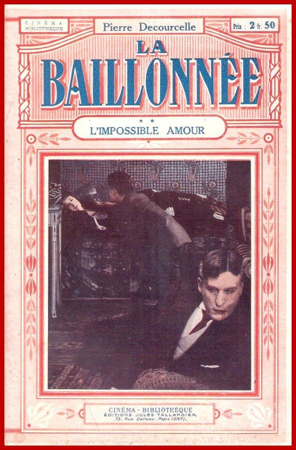 CINEMA-BIBLIOTHEQUE magazine cover Issue 33  1923