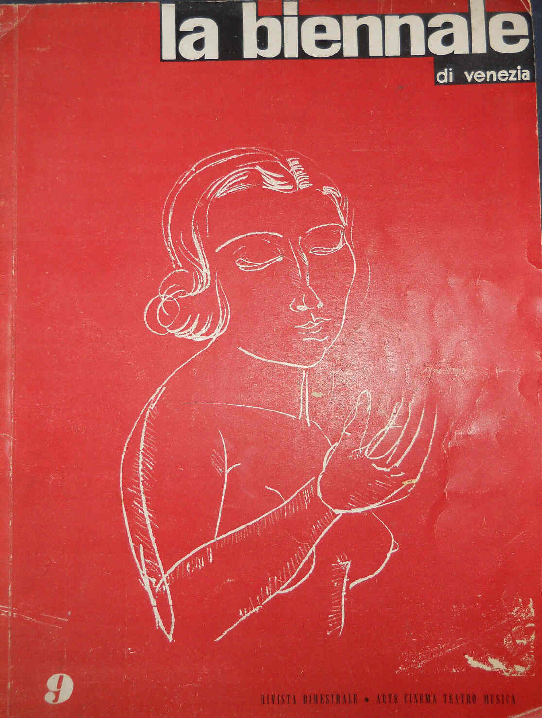 BIENNALE magazine cover Issue 9 July 1952