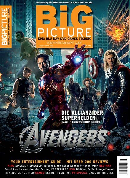 BIG PICTURE magazine cover Issue 21 April-May 2012