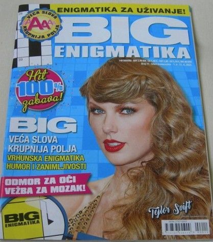 BIG ENIGMATIKA magazine cover  June 2023