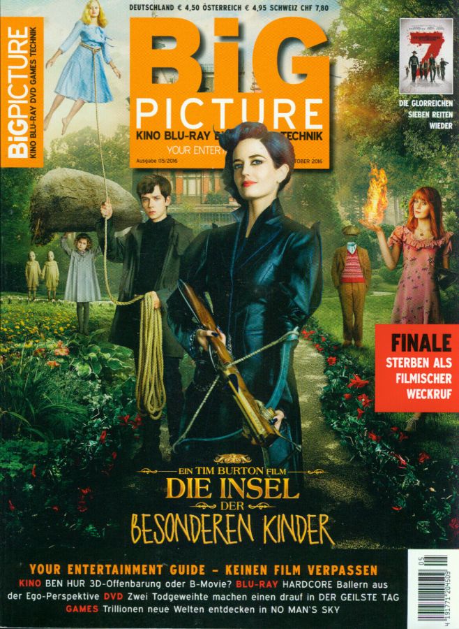 BIG PICTURE magazine side cover  October 2016