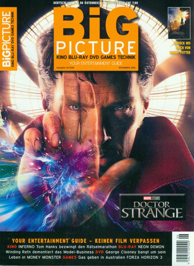 BIG PICTURE magazine cover  November 2016
