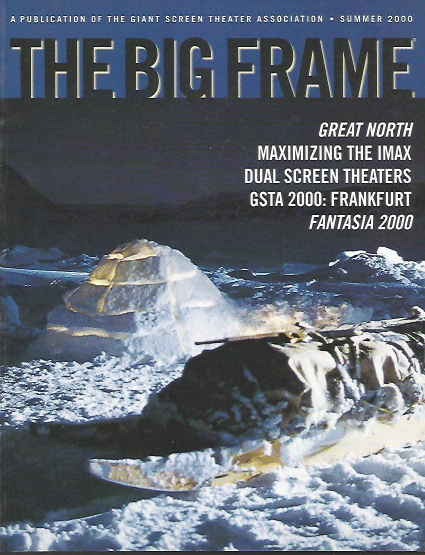 BIG FRAME magazine cover  Vol 17 No  3 Summer 2000