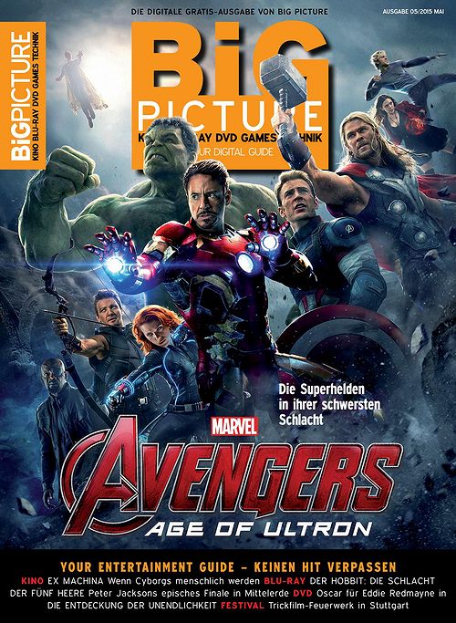 BIG PICTURE magazine cover May 2015