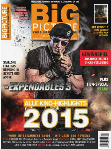 BIG PICTURE magazine cover January 2015