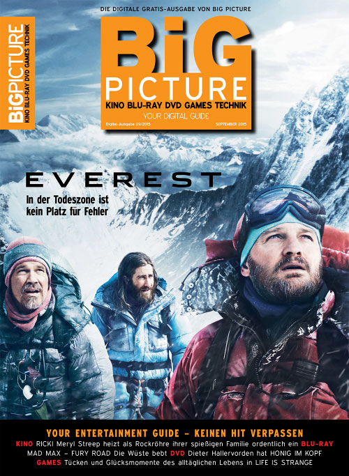 BIG PICTURE magazine cover September 2015