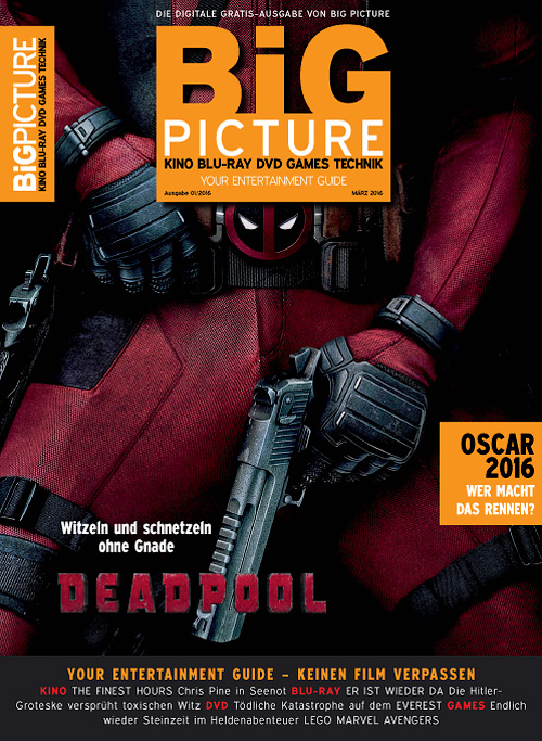 BIG PICTURE magazine side cover January 2016