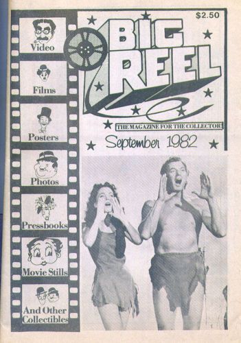 BIG REEL magazine cover Issue 100 September 1982