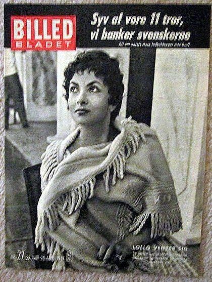 BILLED BLADET magazine side cover 29 June 1957