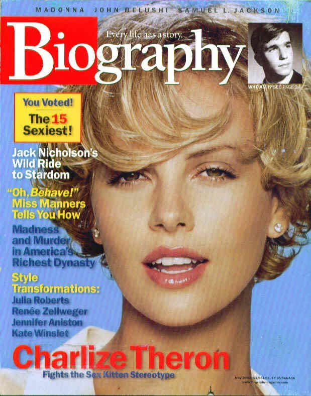 BIOGRAPHY magazine cover November 2002