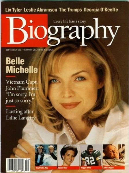 BIOGRAPHY magazine cover September 1997