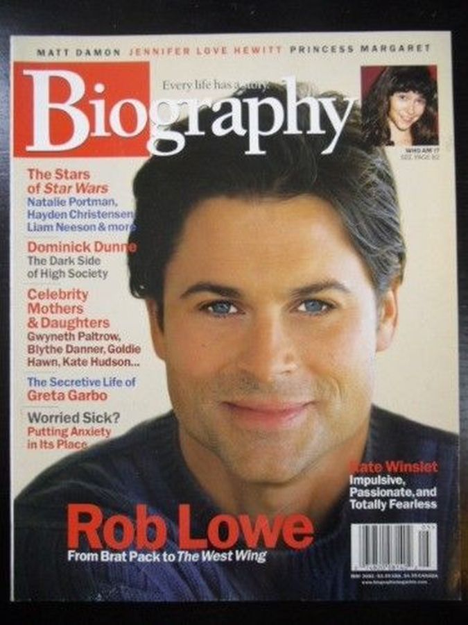 BIOGRAPHY magazine cover  May 2002