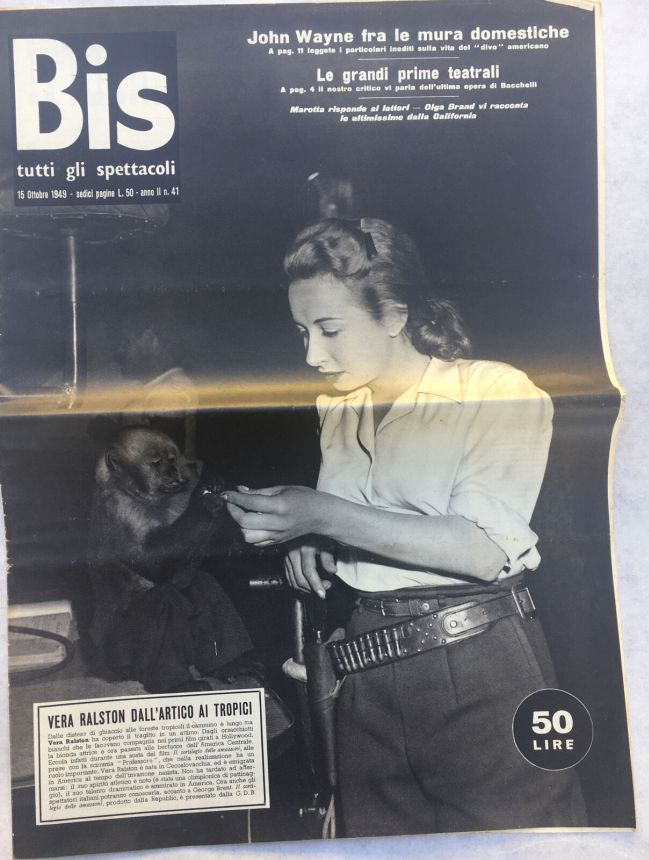 BIS magazine side cover Issue 41 15 October 1949