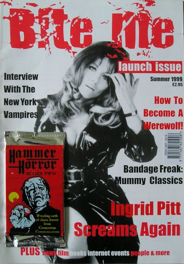 BITE ME magazine side cover July 1999