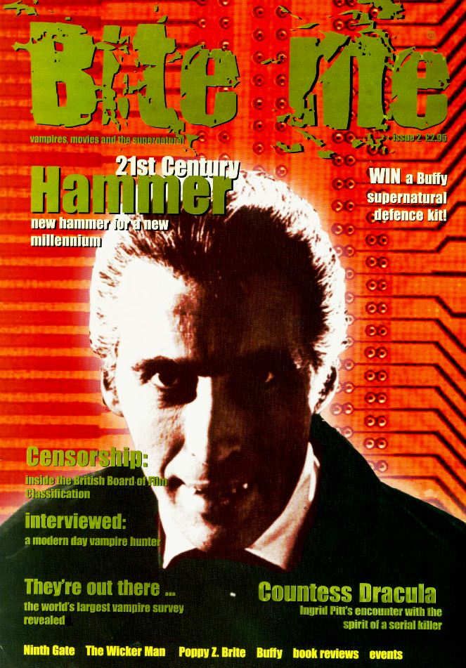 BITE ME magazine cover Issue 2  2000