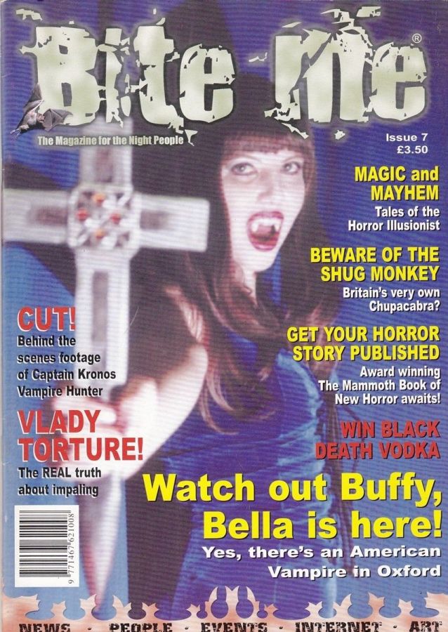 BITE ME magazine cover Issue 7  2001