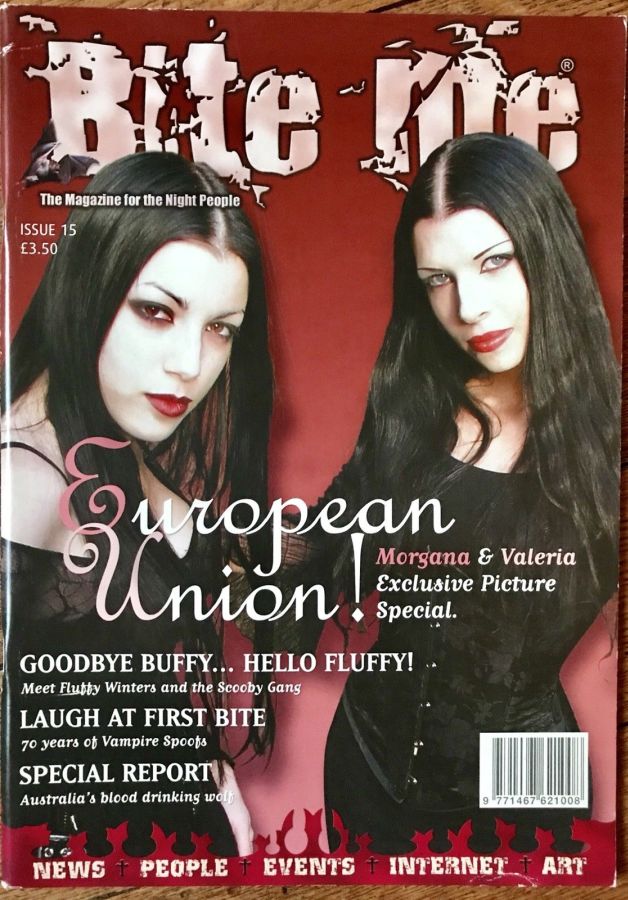 BITE ME magazine cover Issue 15  2004