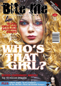 BITE ME magazine cover Issue 20  2004