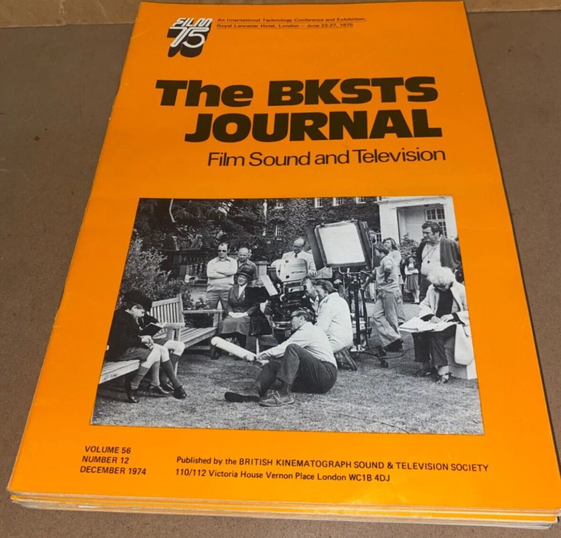 BKSTS JOURNAL | THE magazine cover  December 1974