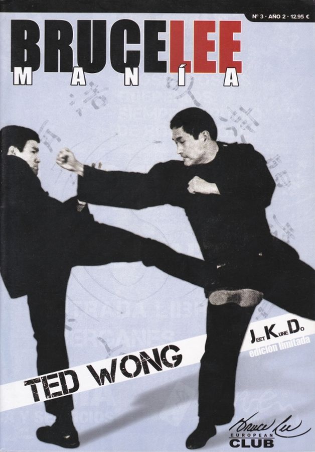 BRUCE LEE MANIA magazine side cover Issue 3  2012