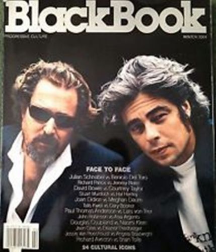 BLACK BOOK magazine cover Winter 2004