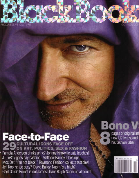 BLACK BOOK magazine cover October-November 2007