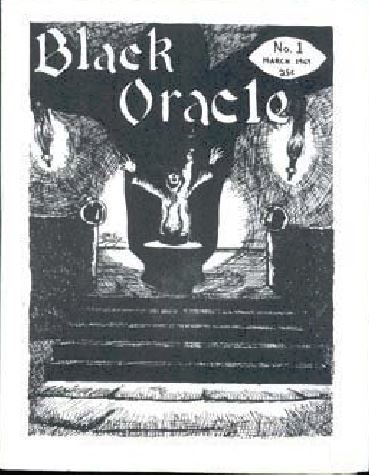 BLACK ORACLE magazine cover Issue 1 March 1969