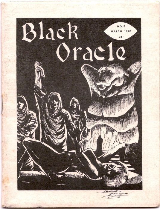 BLACK ORACLE magazine cover Issue 3  