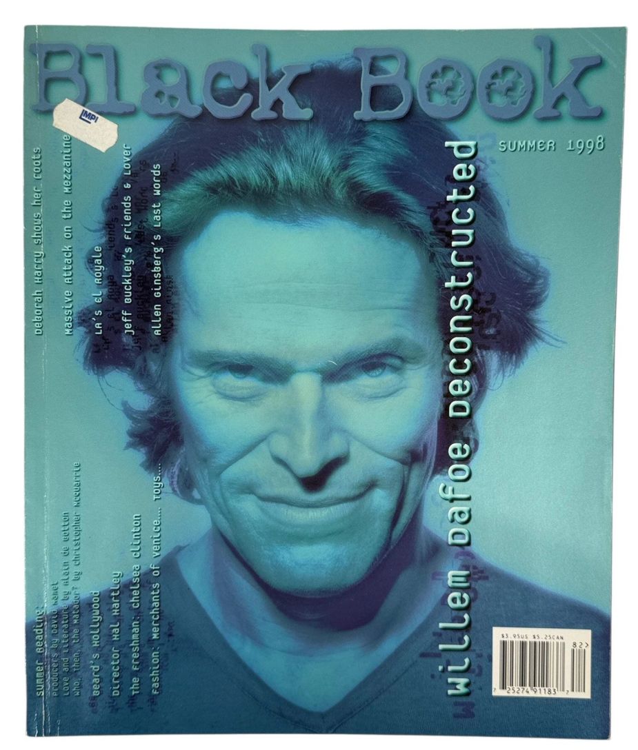BLACK BOOK magazine cover Summer 1998