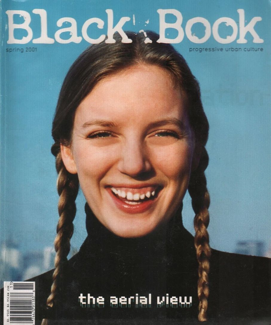 BLACK BOOK magazine cover Spring 2001