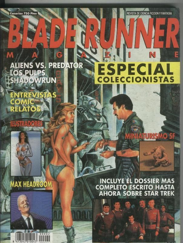 BLADE RUNNER magazine cover  Reprints # 4-6  